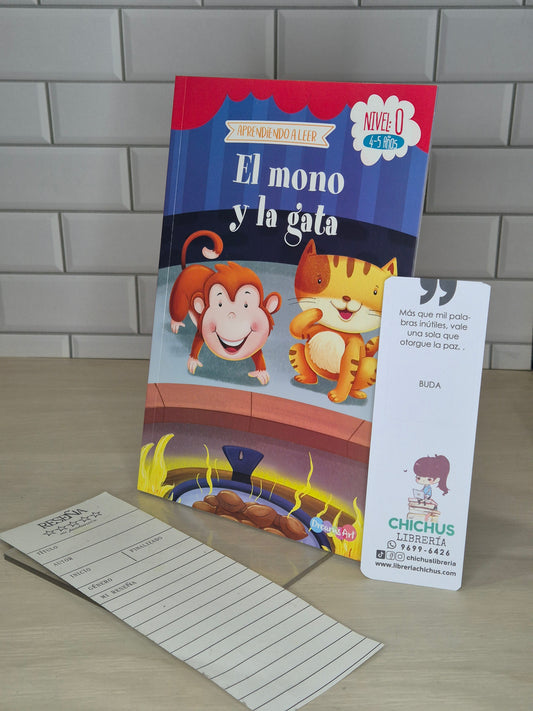 El mono y la gata