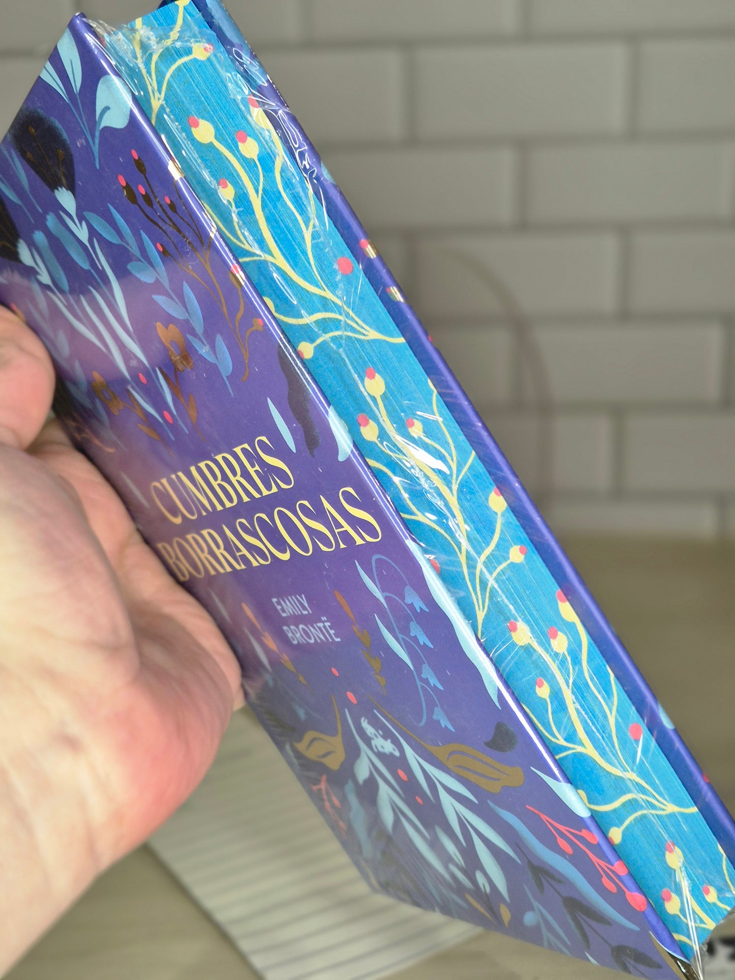 Cumbres borrascosas edición en tapa dura con los cantos pintados