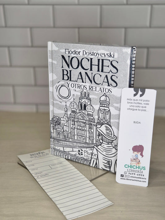 Noches blancas y otros relatos edición en tapa dura con canto pintado