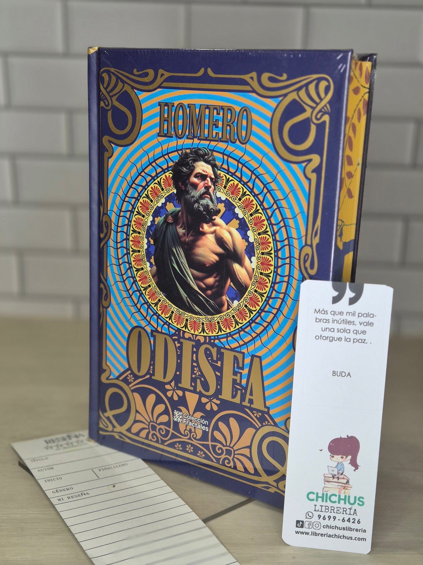 Odisea tapa dura con cantos pintados