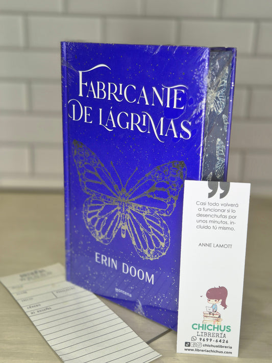 Fabricante de Lágrimas edición especial en tapa dura con los cantos pintados