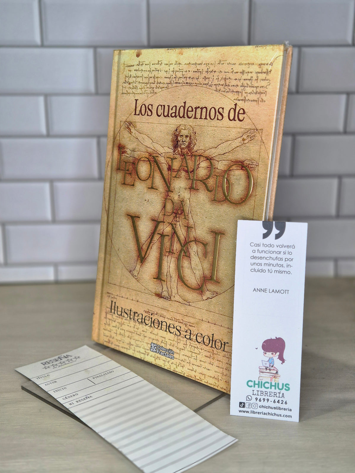Los cuadernos de Leonardo Da Vinci edición en tapa dura