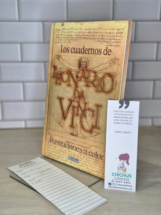 Los cuadernos de Leonardo Da Vinci edición en tapa dura