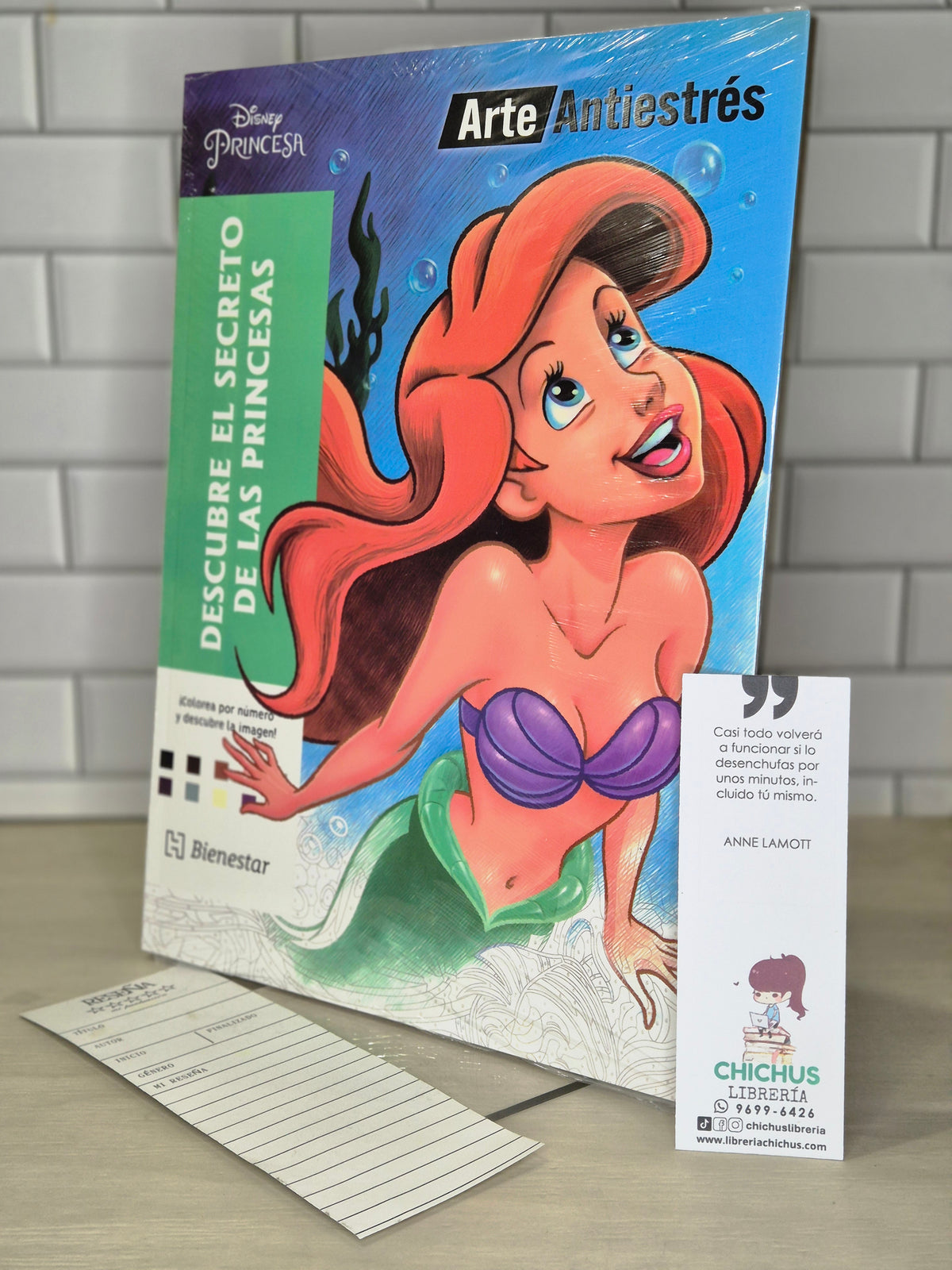 Arte antiestrés para colorear: edición el secreto de las princesas de disney