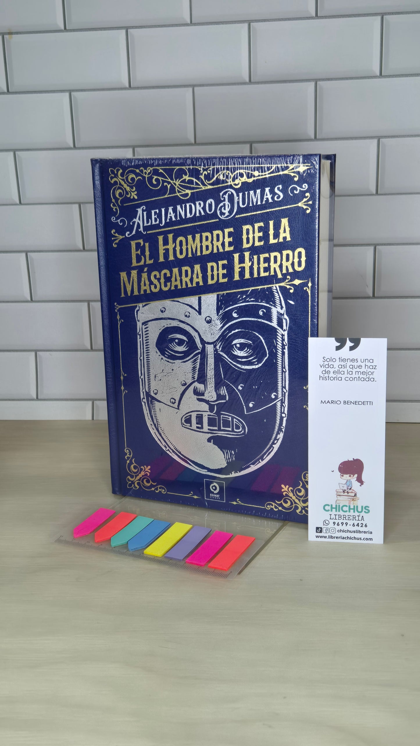 El hombre de la máscara de hierro edición en tapa dura