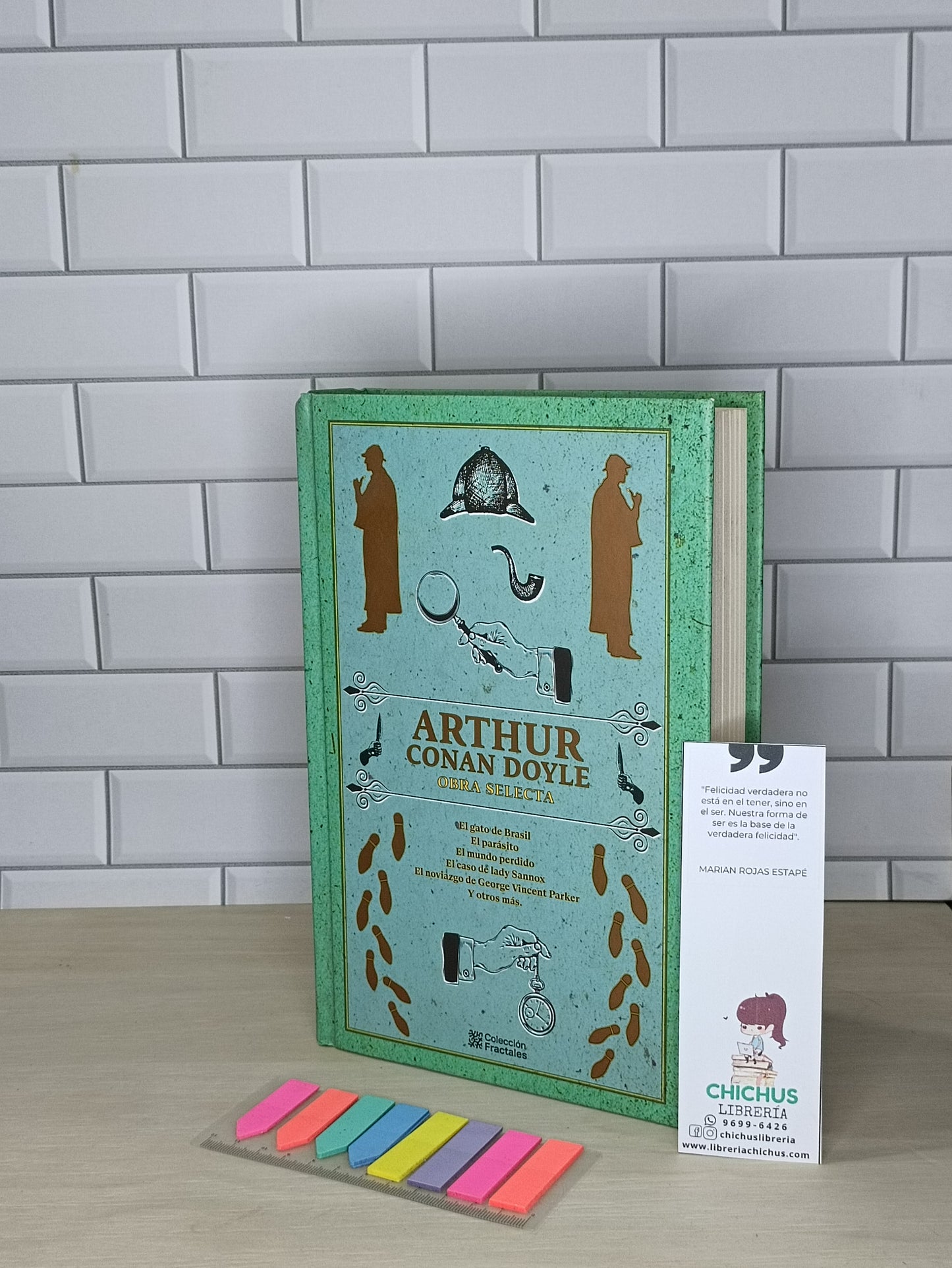 Obra selecta de Arthur Conan Doyle edición en tapa dura