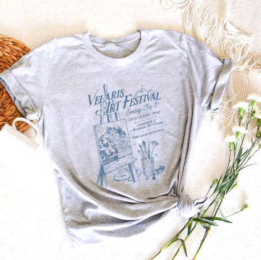 Camiseta Velaris art festival, ACOTAR