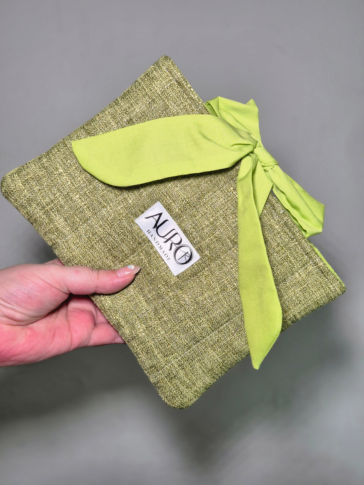 Funda Verde Oliva para Kindle o libro de bolsillo