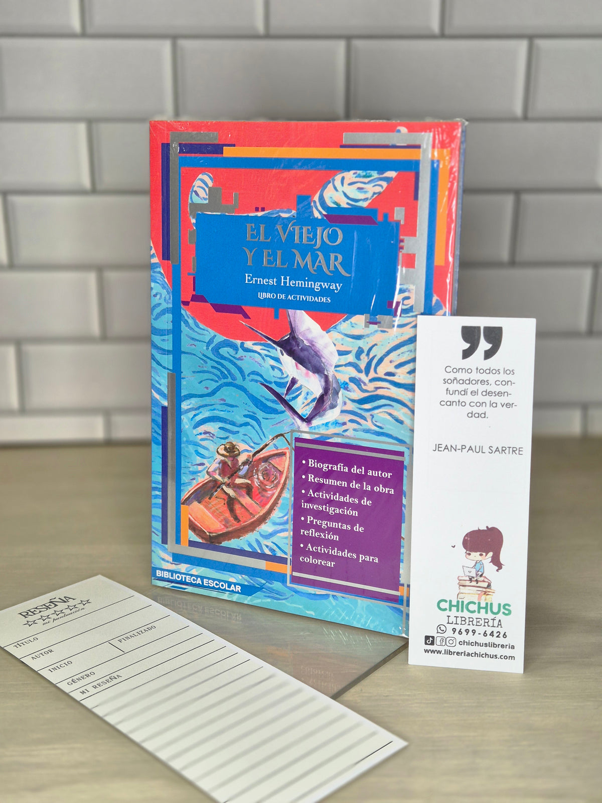 El viejo y el mar libro de actividades - Ernest Hemingway