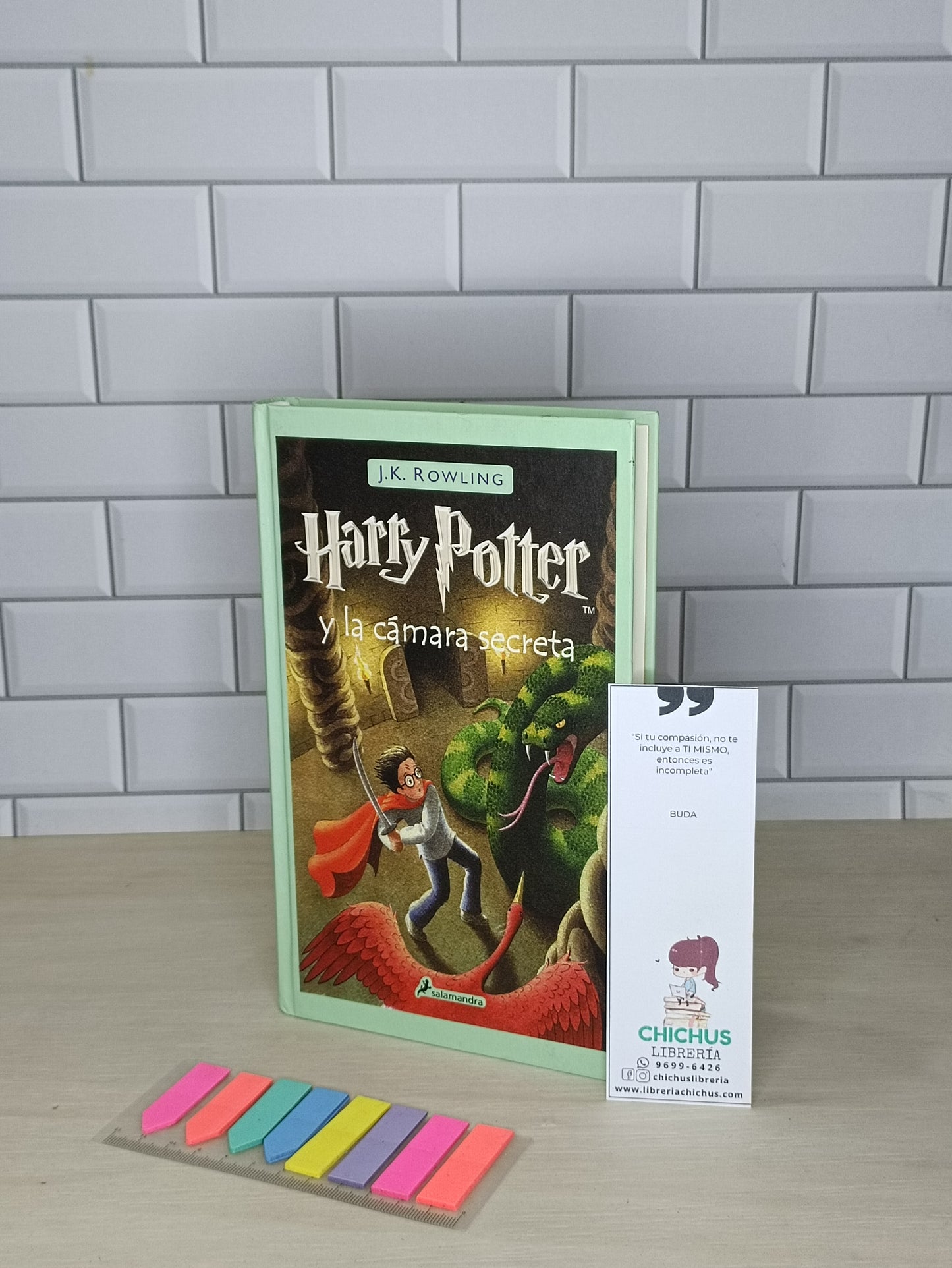 Harry Potter y la cámara secreta edición en tapa dura