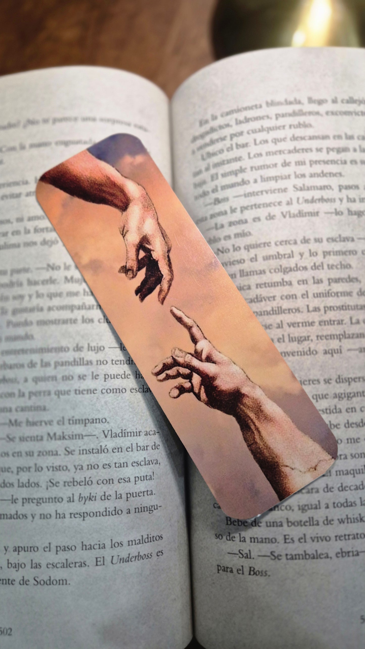 Separador La creación de Adán