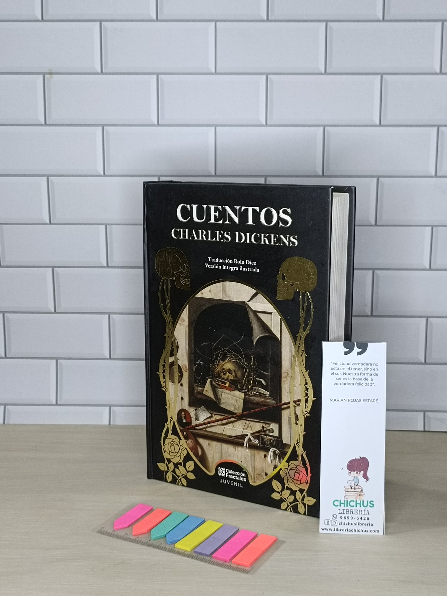 Cuentos de Charles Dickens edición en tapa dura