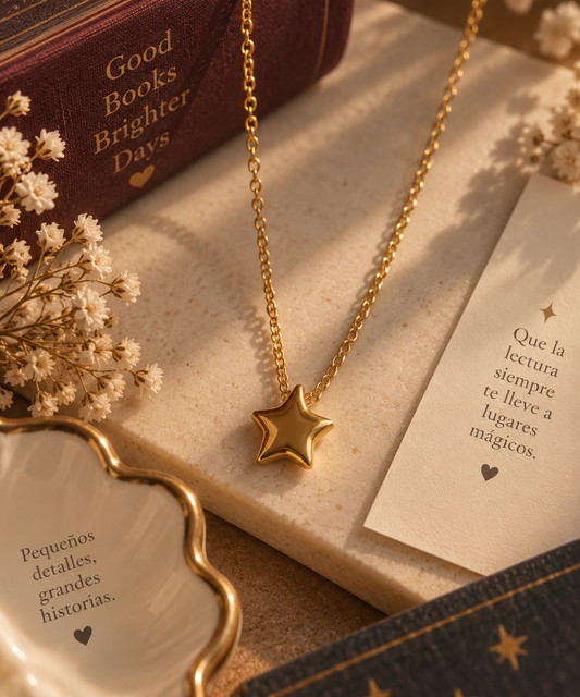 Collar Estrella Dorada ⭐✨